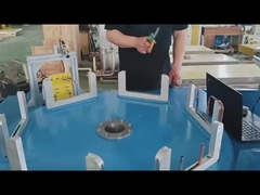 Sistema di saldatura ad induzione IGBT a sei stazioni di tipo giradischi completamente automatici personalizzato