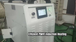 Riscaldatore a induzione con raffreddamento ad aria da 40 kW per un PWHT efficiente