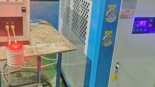 MACCHINA PER FUSIONE DELL'ORO AD INDUZIONE MODELLO HF-15KW