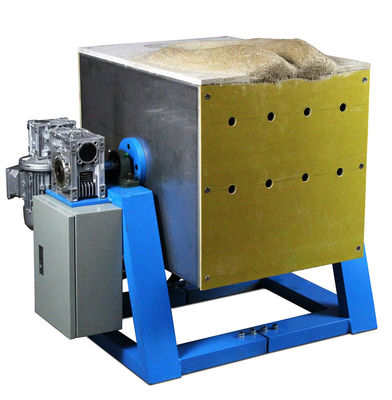 Forno di fusione a induzione da 100 kg Forno a induzione 1750C per la fusione dell'acciaio