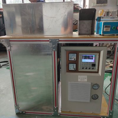 Prezzo buono Macchina di forgiatura a induzione di riscaldamento della canna d'acciaio Controllo di precisione digitale MF-300KW in linea