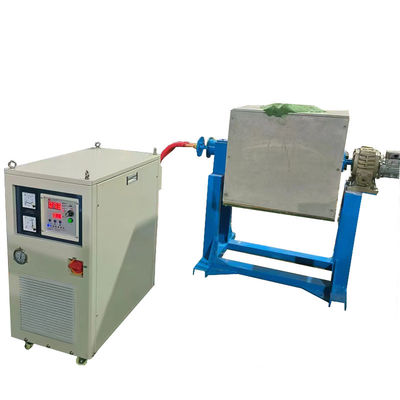Prezzo buono Flusso di acqua di raffreddamento superiore a 10L/min Forno a induzione per fusione con crogiolo in materiale ceramico di carburo di silicio di grafite per un funzionamento fluido in linea