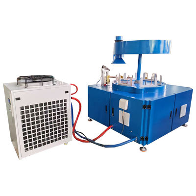 Sistema di saldatura a induzione IGBT di tipo turntable completamente automatico a misura