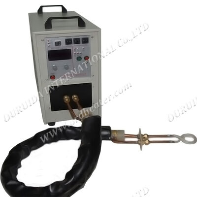 Prezzo buono Macchina a induzione manuale per riscaldamento a induzione per saldatura, ricottura, fusione, tempra di metalli da 25kw in linea