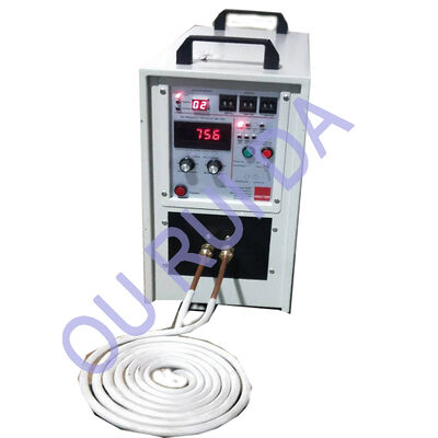 Prezzo buono Macchina per riscaldamento a induzione per saldatura di metalli Hf-15kw in linea