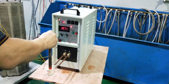 Prezzo buono Macchine per saldatura ad induzione ad alta frequenza Hf-15kw in linea