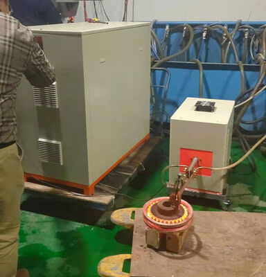 Prezzo buono Cina Fabbrica Driect Vendite Ultra Alta Frequenza Induzione riscaldamento macchina utilizzata in Quanching caldo Forgia Pre-riscaldamento Fusione indurimento (200kw) in linea