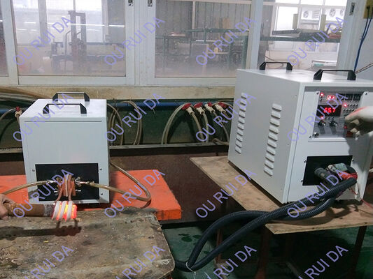 Prezzo buono Macchina per tempra a induzione IGBT a basso prezzo e di buona qualità per la tempra della superficie del pezzo in metallo (SF-60KW) in linea