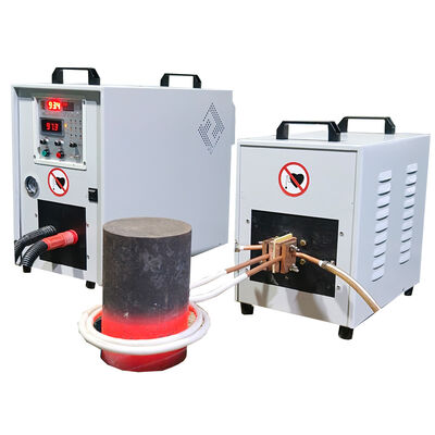 Prezzo buono Video di test della macchina per il trattamento termico a induzione da 80KVA fornito per il trattamento superficiale di indurimento dei metalli e lavorazione termica in linea