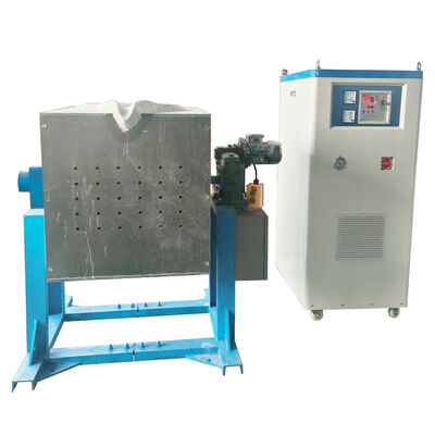 Prezzo buono Produttore di forni fusori a induzione IGBT per minerali grezzi come oro, argento, rame, ferro, zinco, ecc in linea