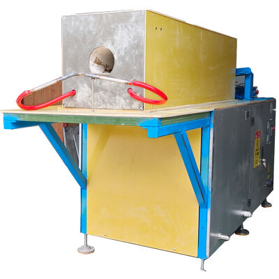 Prezzo buono Macchina di forgiatura a induzione personalizzata con forno a calore che offre sicurezza nelle applicazioni industriali di forgiatura e riscaldamento in linea